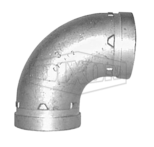 Grooved End 90° Elbow Short- Style 100S