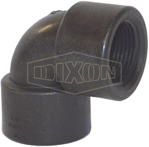 Schedule 80 Threaded Polypropylene 90° Elbow