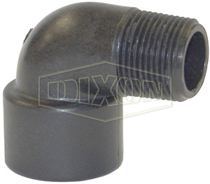Schedule 80 Threaded Polypropylene 90° Street Elbow