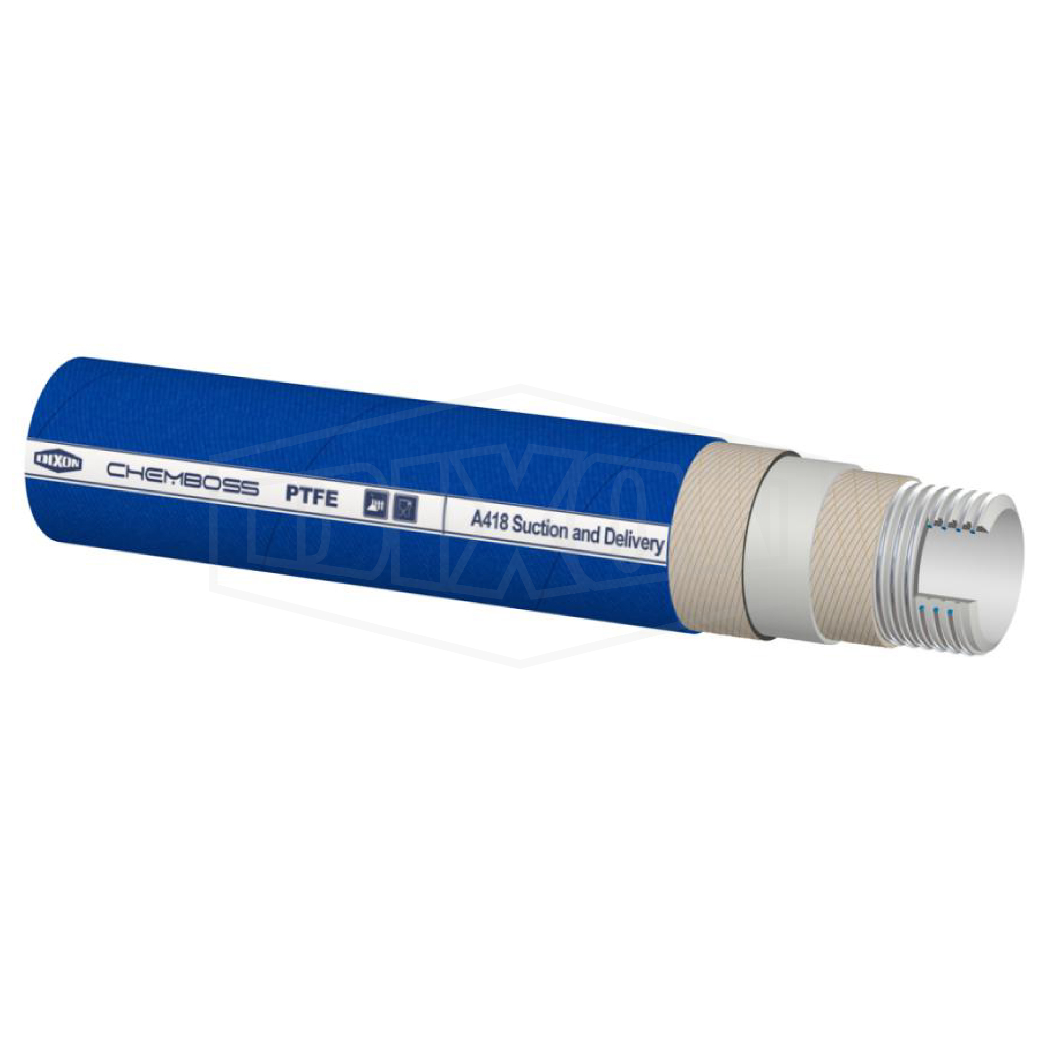 CHEM/FOOD/PHARM PTFE Suction & Delivery Hose(A418)