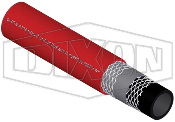 Rubber Multi-Purpose Non-Conductive Hose (A104)