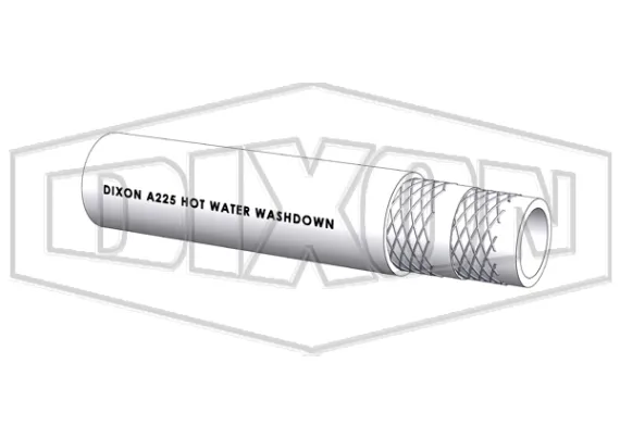 A225 Rubber Hot Water Delivery Washdown Hose