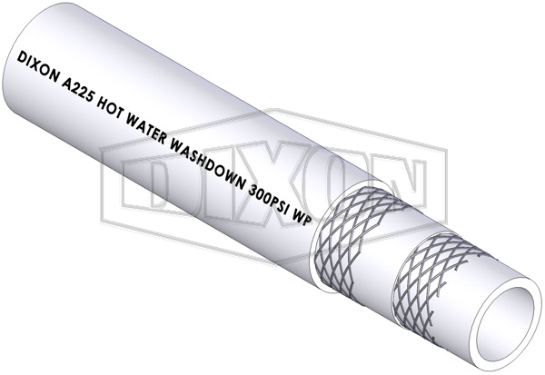Rubber Hot Water Washdown Hose (A225)