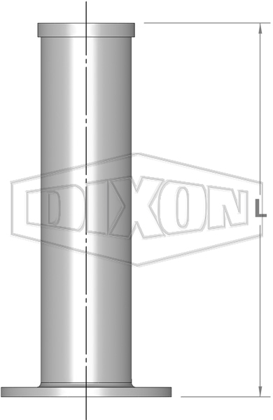 Shouldered End Adapter Flanged