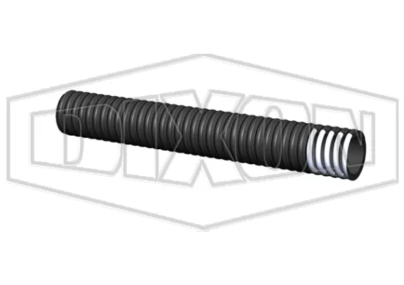 AUSKAR Black Spiral Heavy Duty ABR Suction Hose