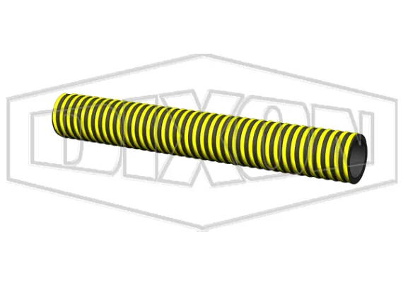 AUSYTAR Yellow Spiral PVC ABR Material Handling Suction Hose