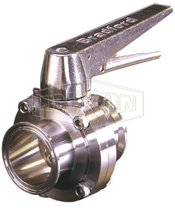 B5101 Series Butterfly Valve with Trigger Handle Clamp End