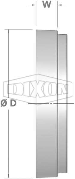 Shouldered Blank End