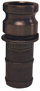 Dixon® Cam & Groove Type E Adapter x Hose Shank