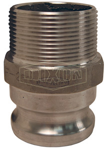 Dixon® Cam & Groove Type F Adapter x Male NPT