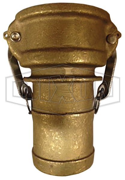 Dixon® Standard BSP Cam & Groove Type C Coupler x Hose shank