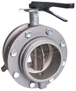 Aluminum Male x Female Swivel Butterfly Valve
