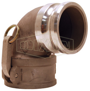 Dixon® Type DA 90° Elbow Adapter x Coupler