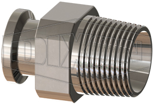 BioPharm Clamp Adapter x Male NPT