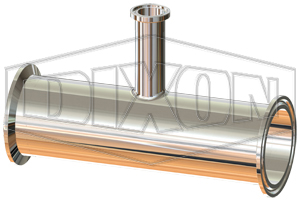 BioPharm Clamp Reducing Tee