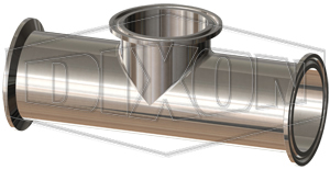 BioPharm Clamp Short Outlet Tee