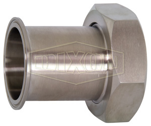 Clamp x Plain Bevel Seat Adapter with Hex Nut