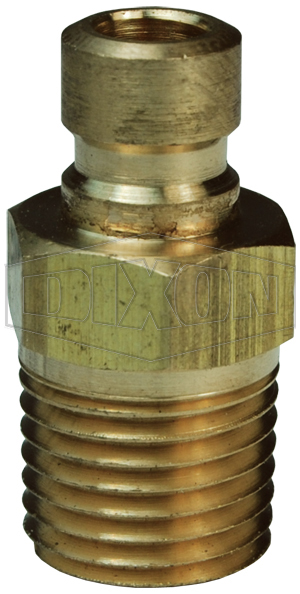 DQC CM-Series Industrial Mold Interchange Plug Male NPTF