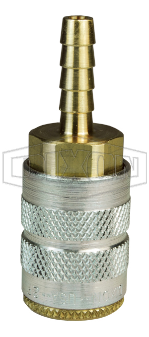 F-Series Pneumatic Manual Standard Hose Barb Coupler