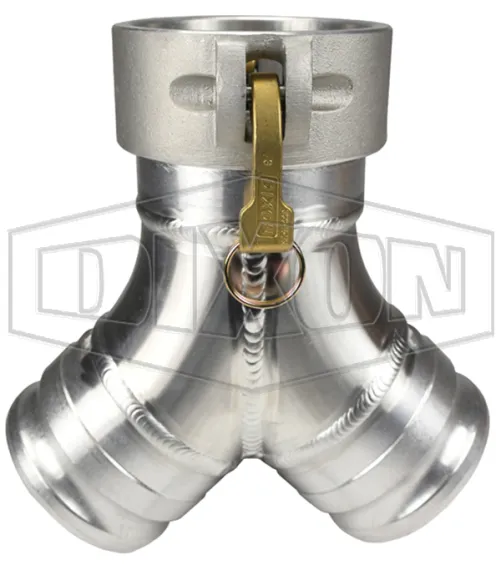 Cam & Groove Coupler x Adapter Wye