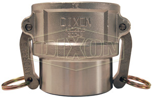 Dixon® Cam & Groove Coupler Butt Weld to Schedule 40 Pipe/Socket Weld to Nominal Tubing