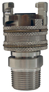 Dual-Lock™ P-Series Thor Interchange Male Thread Coupler