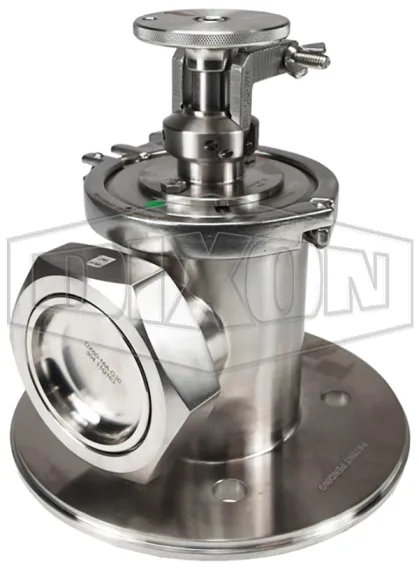 DX60-Series Hygienic Tanker Valve with Freeze Rod