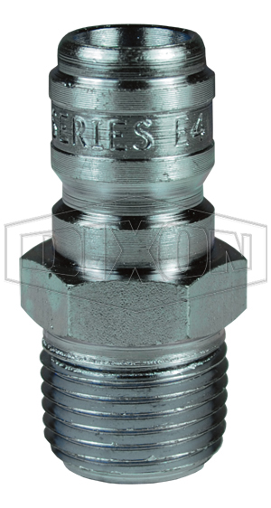 DQC E-Series Straight Through Interchange Male Plug