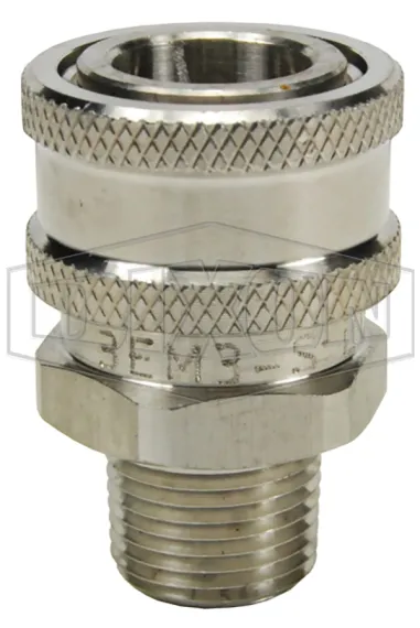 E-Series Straight Through Male Threaded Coupler