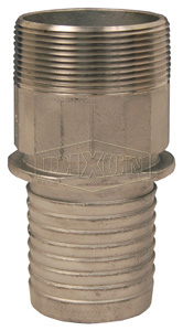 Notched NOS Male Threaded Stem