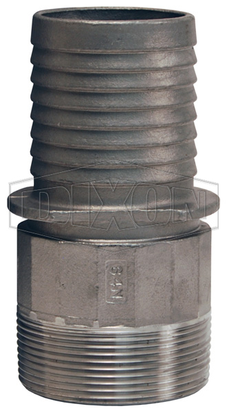 Notched NOS Male Threaded Stem