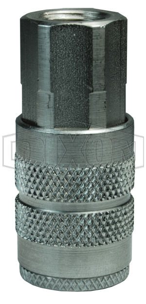 F-Series Pneumatic Manual Female Threaded Coupler