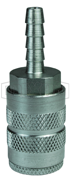 F-Series Pneumatic Manual Standard Hose Barb Coupler