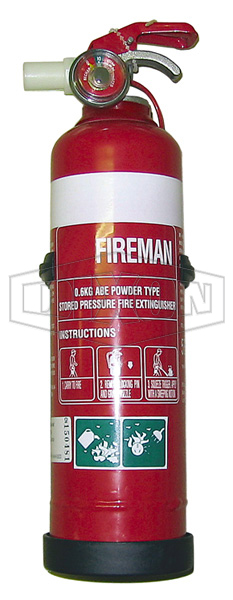 Fireman ABE Powder Fire Extinguisher