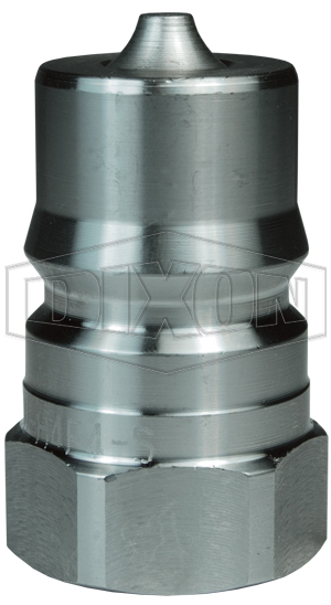 DQC H-Series ISO-B Food Grade Female Threaded Plug