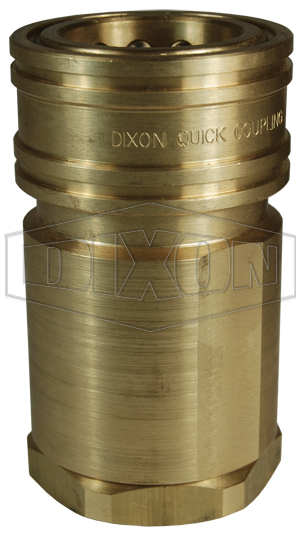 DQC H-Series ISO-B High Volume Female Coupler