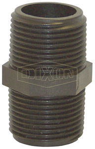 Schedule 80 Threaded Polypropylene Hex Nipple