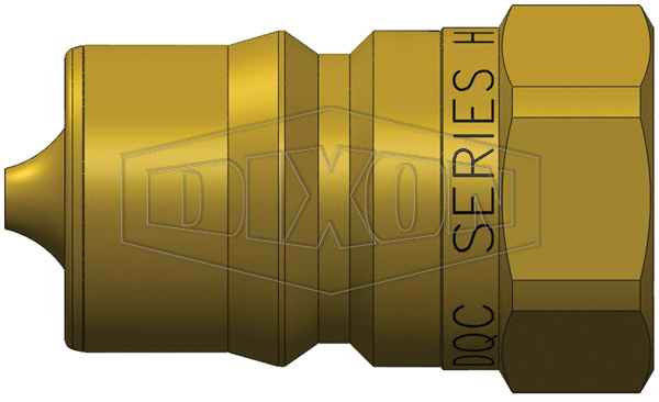 DQC HS-Series ISO-B Steam Interchange Female Plug