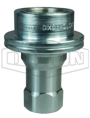DQC HS-Series ISO-B Steam Interchange Female Coupler