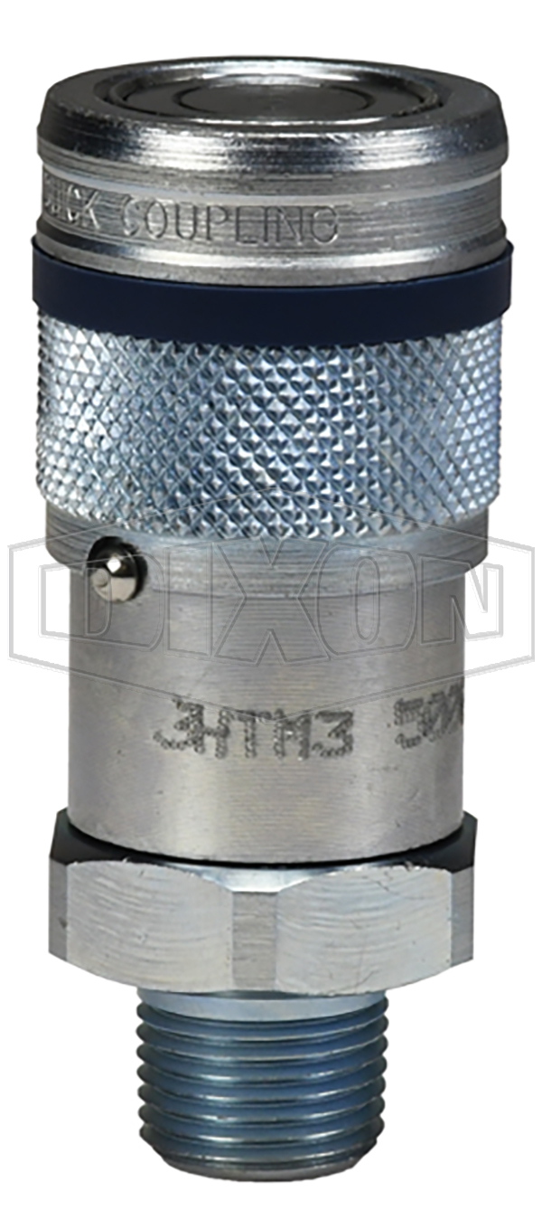 DQC HT-Series Flushface Male Threaded Coupler