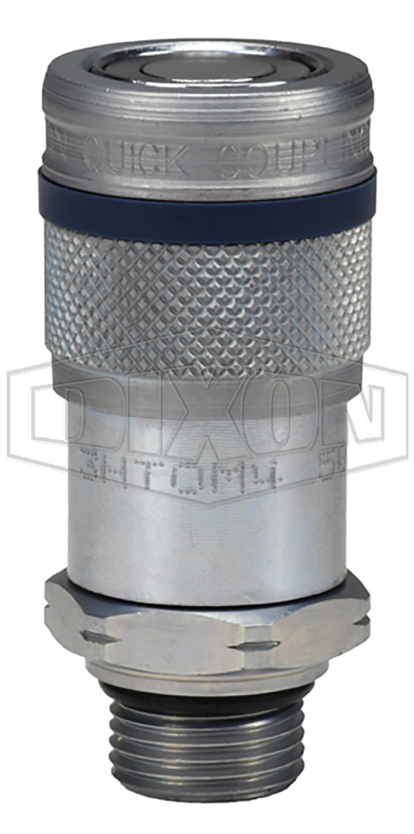 DQC HT-Series Flushface Male Threaded Coupler