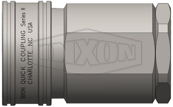 DQC H-Series ISO-B High Volume Female Coupler