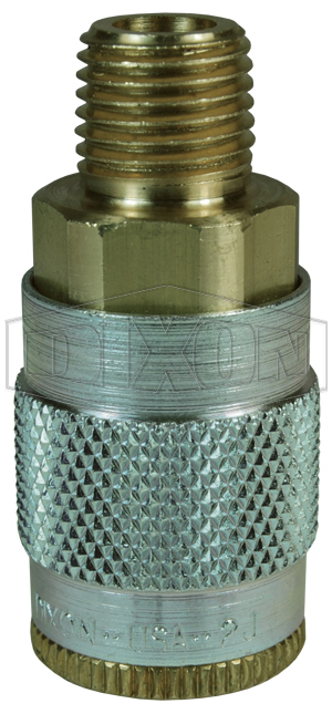 J-Series Automotive Pneumatic Male Threaded Coupler