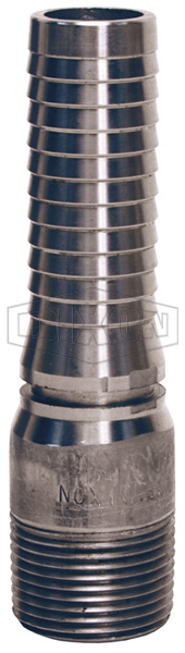 King Crimp™ Style Combination Nipple Threaded End