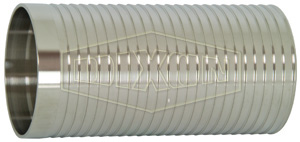 Polished Long Weld Hose Adapter