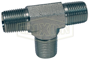 Male NPTF Pipe Tee