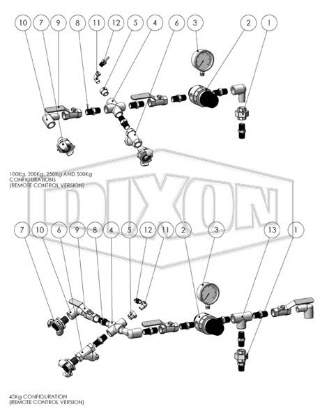 Anfo Loader Spare Parts Sub Assemblies