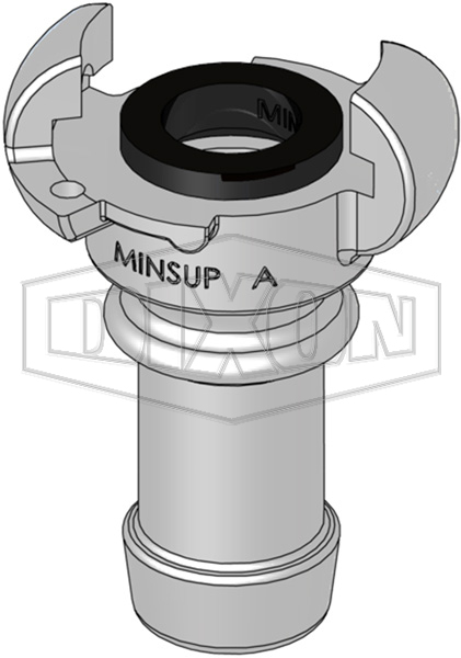 Minsup A Type Bellows Seal Hose End