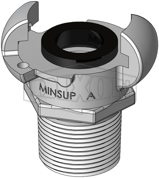 Minsup A Type Bellows Seal Male BSP End