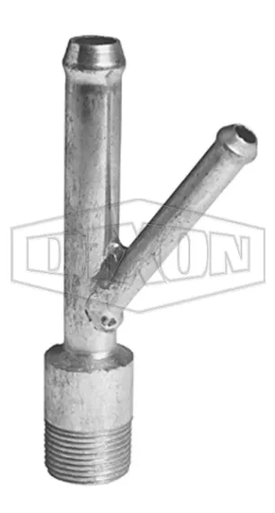 Minsup® Y-Piece Hose Tail x Hose Tail x Male